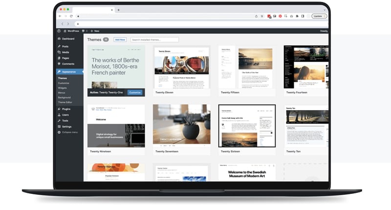 Wordpress CMS 主題模板