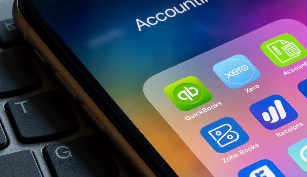accounting applications on a iphone