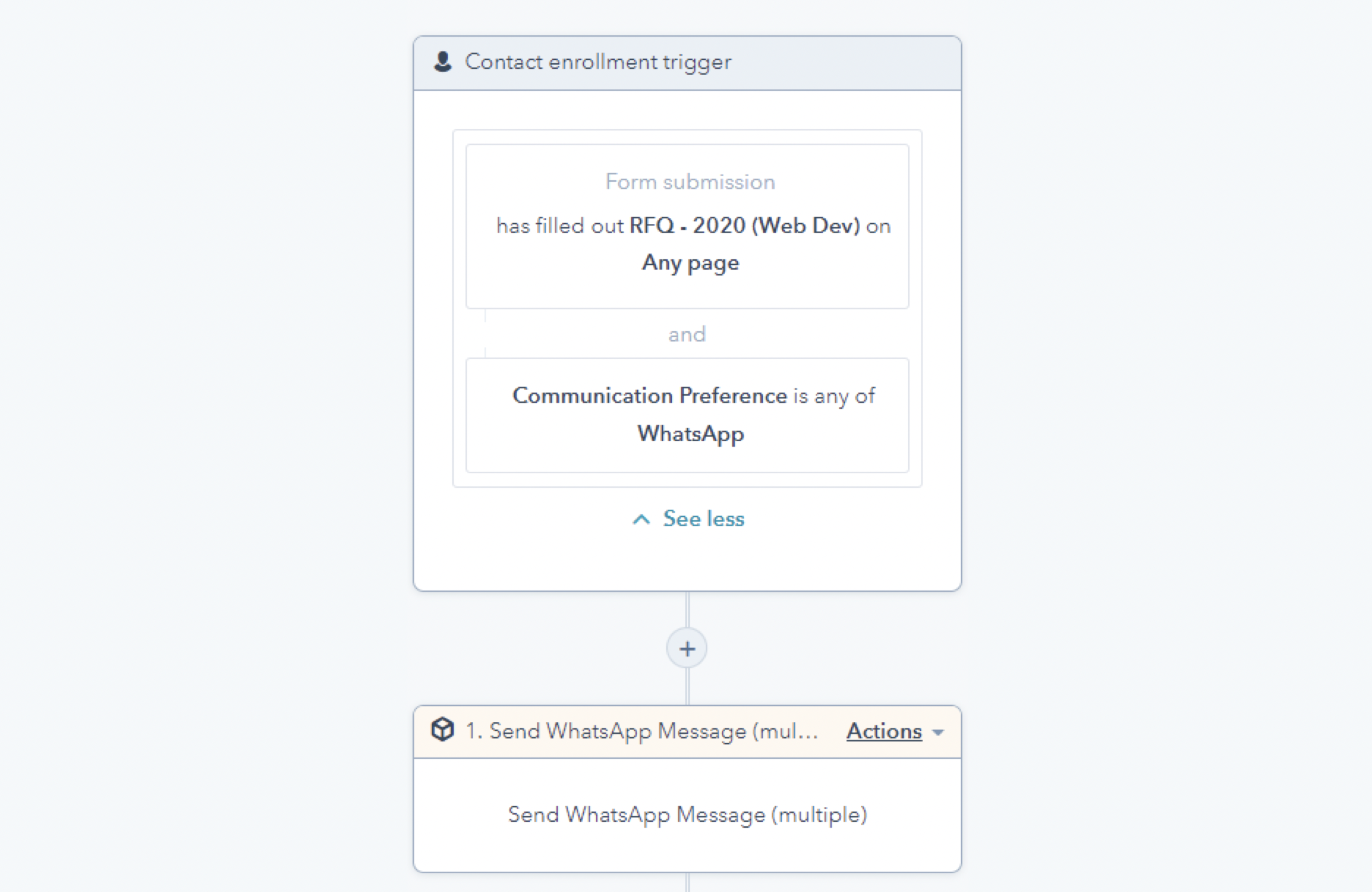 WhatsApp Automated Response