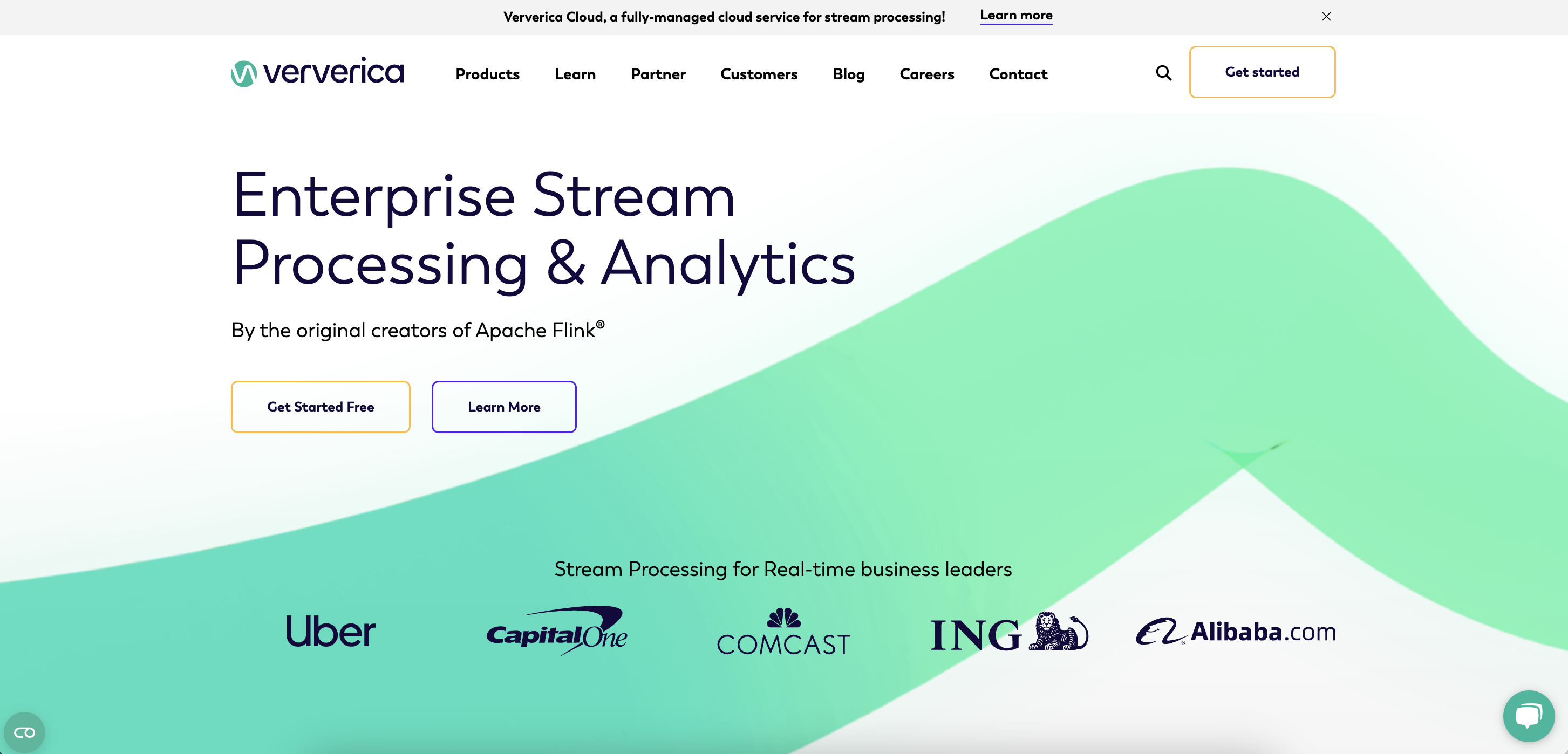 Ververica Web Design